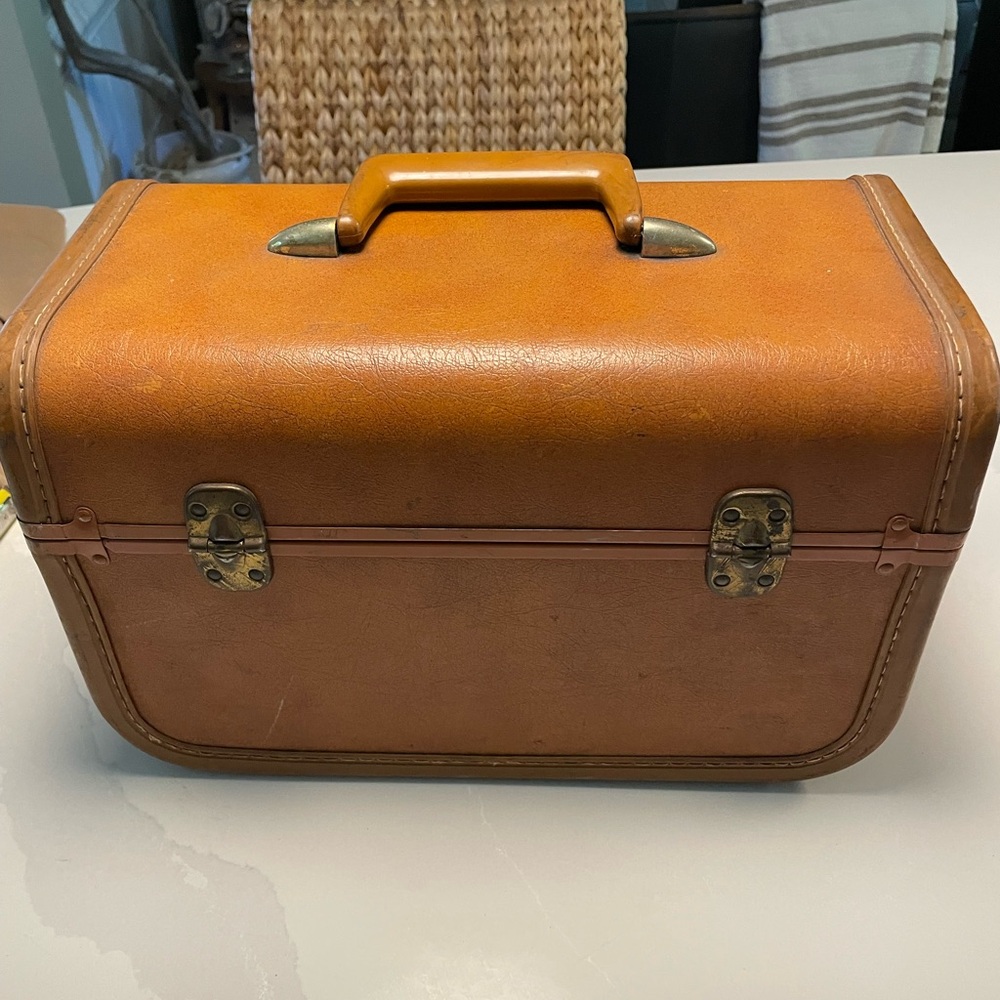 Vintage Samsonite Traincase Taperlite Cosmetic Su… - image 8